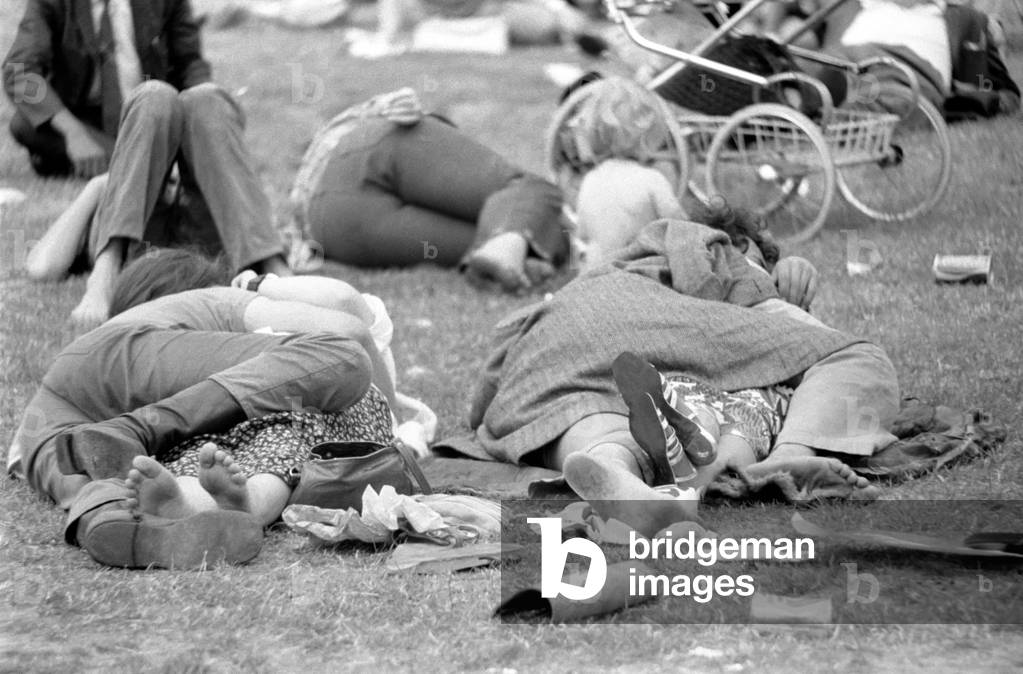 Hyde Park Pop Festival. July 1970