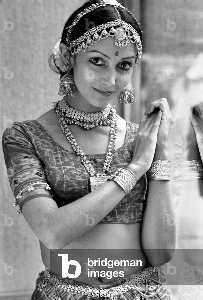 Flora Gatha is married to a famous Indian photographer Ashwin Gatha. She is constantly appearing in his pictures which have been exhibited in New York and Paris. Soon he will have an exhibition at the Ashai Pentex Gallery in London. Flora is a professional dancer - contemporary ballet and Indian classical, January 1975