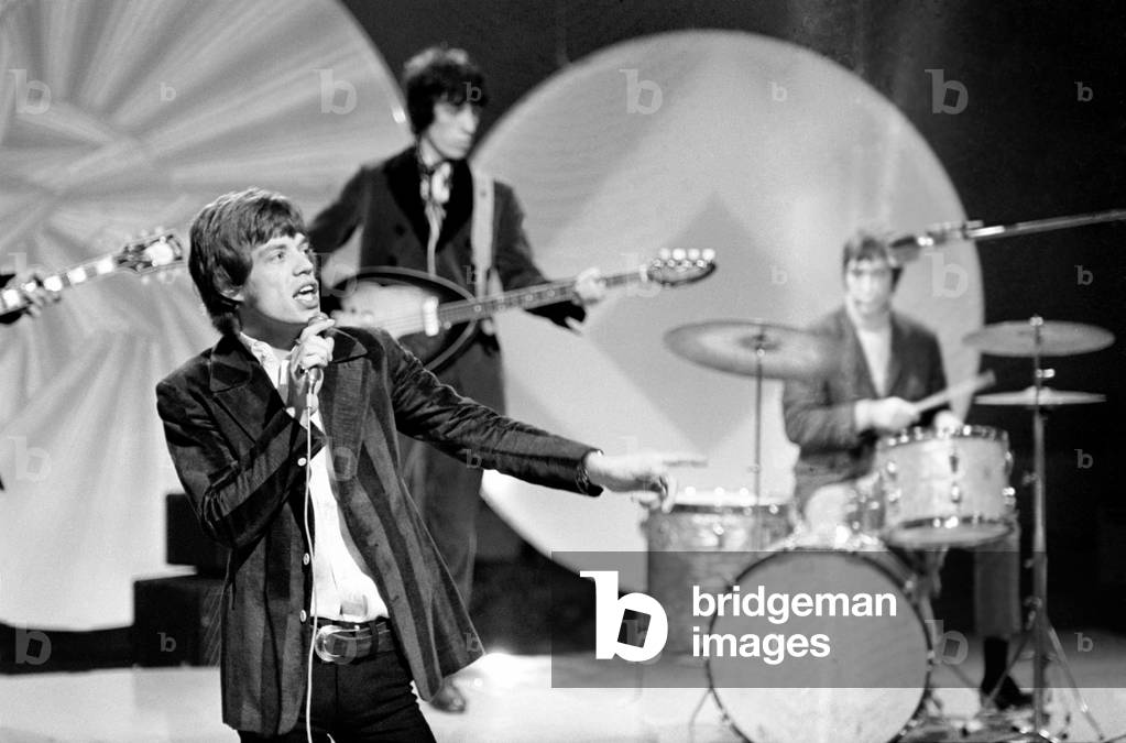 Rehearsals at Teddington for the Eamonn Andrews show on which the Rolling Stones appeared on 5 February 1967