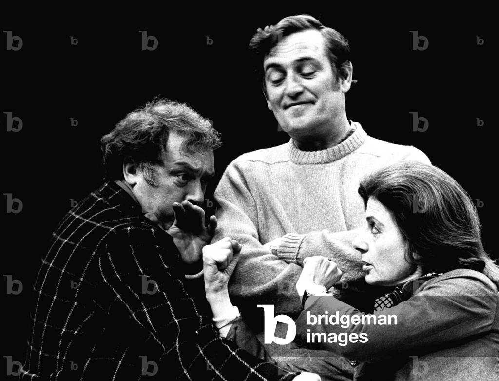 As a cast Freddie Jones, left, Yvonne Mitchell and Gerald Flood couldn't be better suited. The balance is perfect, says Gareth Morgan, director of the Tyneside Theatre Company's newest production, Play Strindberg, 5th January, 1972