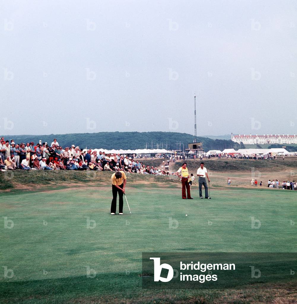 British Open 1977 in Turnberry, Scotland, July 1977 (photo)