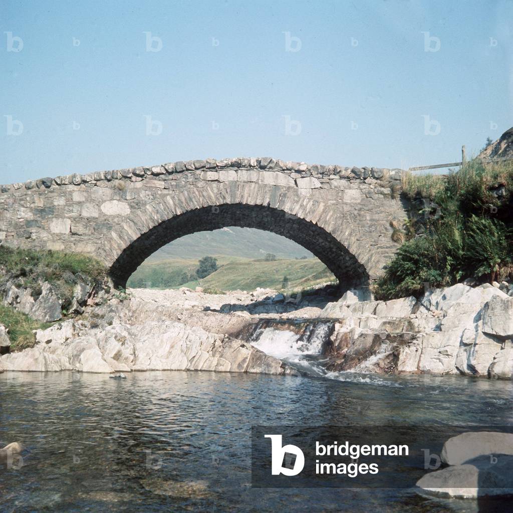 Turret Bridge Inverness shire Scotland 1969