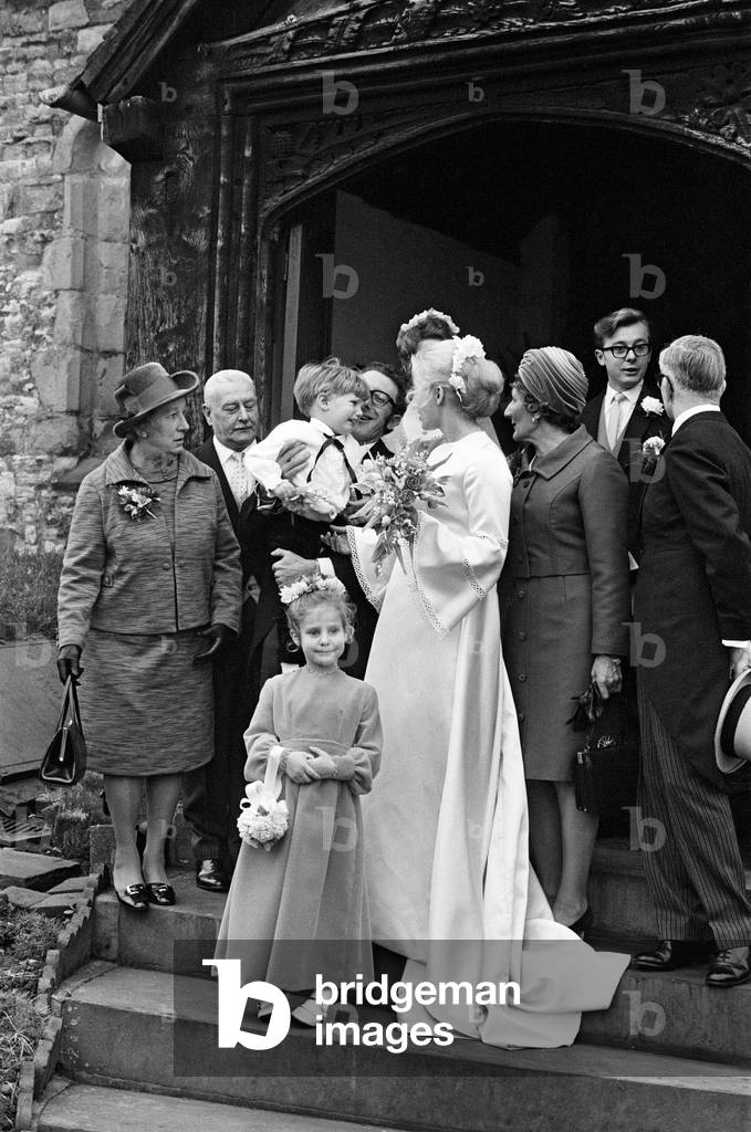 The wedding of Roselyn and Edward Thomas Commander. 4th December 1971.