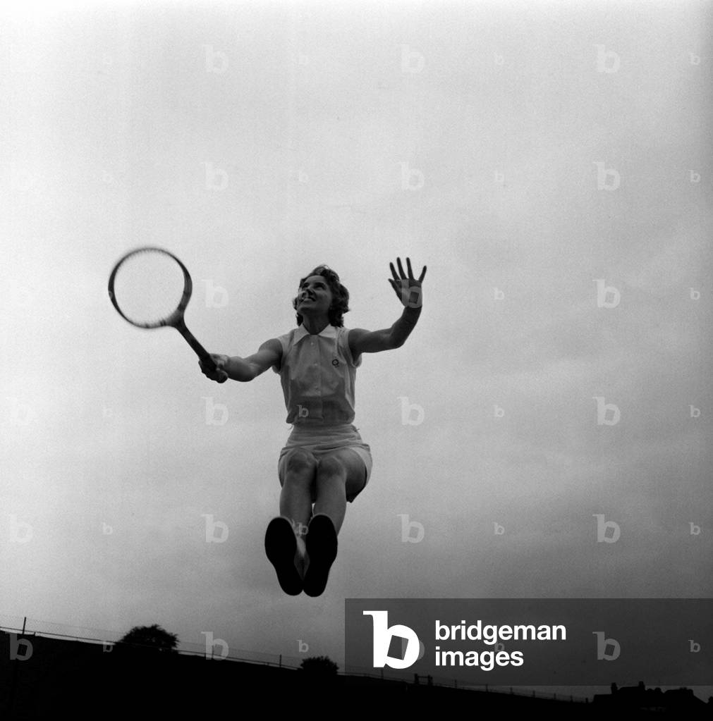 Angela Mortimer, 29/05/1962 (b/w photo)