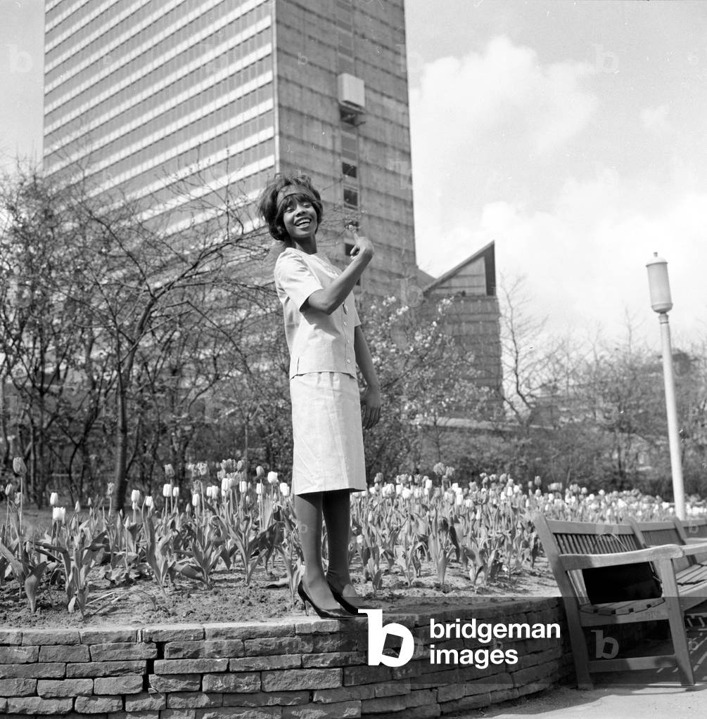 Millicent Small, May 1964 (b/w photo)