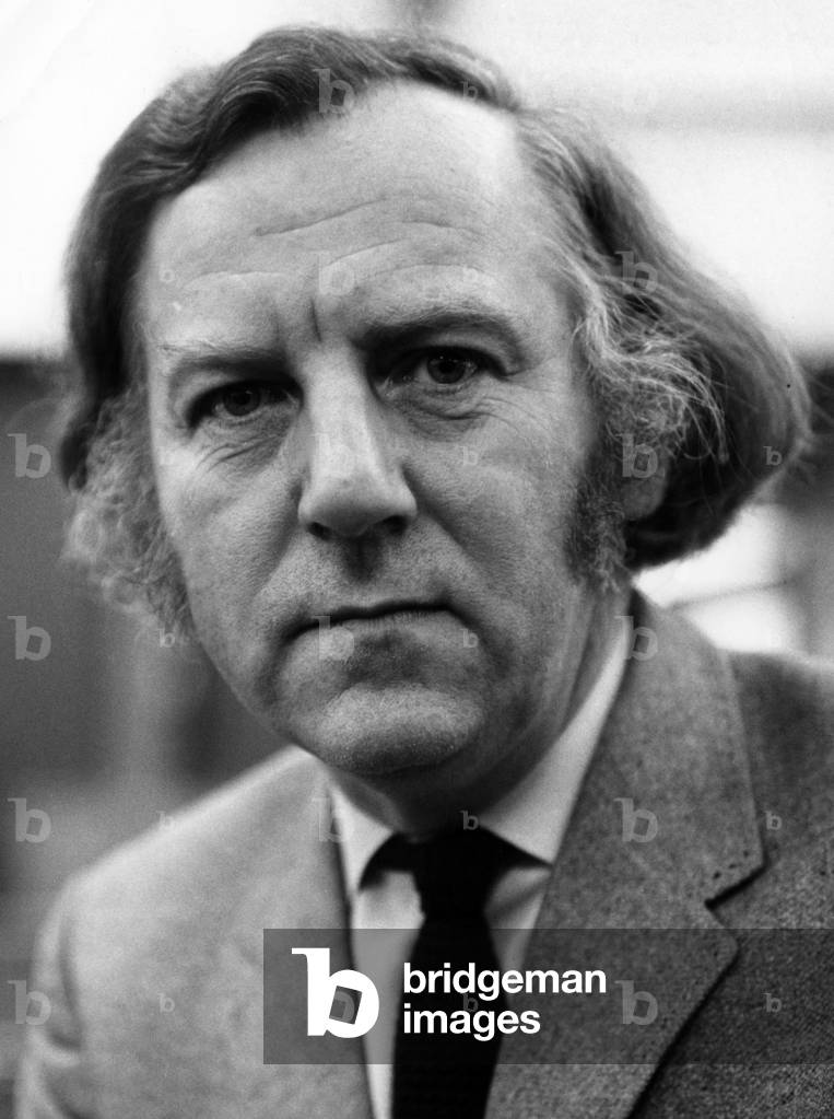 Keith Waterhouse Daily Mirror Newspaper Columnist, pictured March 1973 (b/w photo)