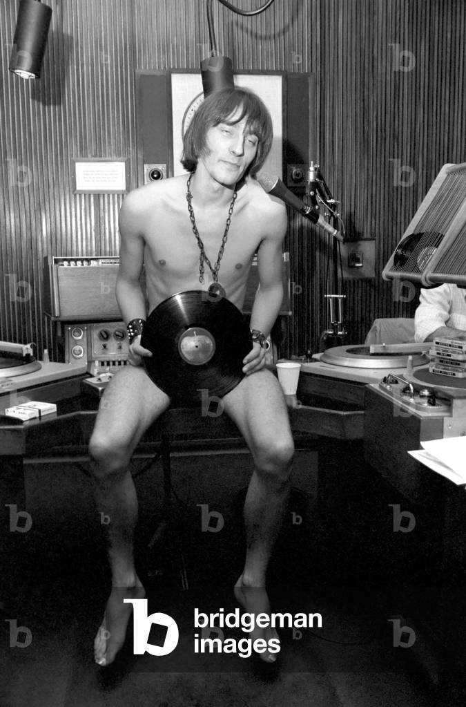 Stewart Henry the disc jockey broadcasting from a studio at the BBC this afternoon on his 4pm show, told listeners he was naked. The reason was that on Saturday on Scottish BBC 1 television, he was interviewing witches at a meeting and had to strip to join the circle. He liked the freedom feeling so much that he decided to broadcast in the nude today. 
November 1969