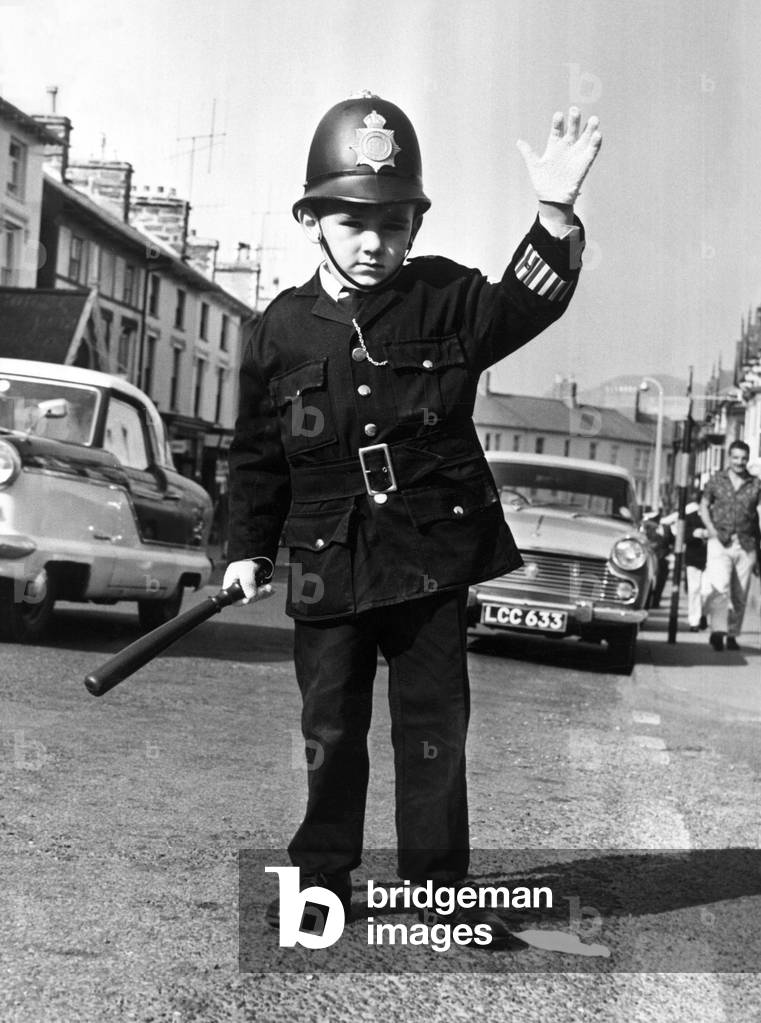 Policeman Clive Roberts, October 1964