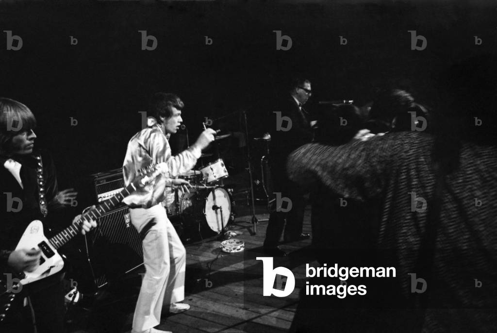 Rolling Stones at Royal Albert Hall, London. 23 September 1966 during their tour with Ike & Tina Turner