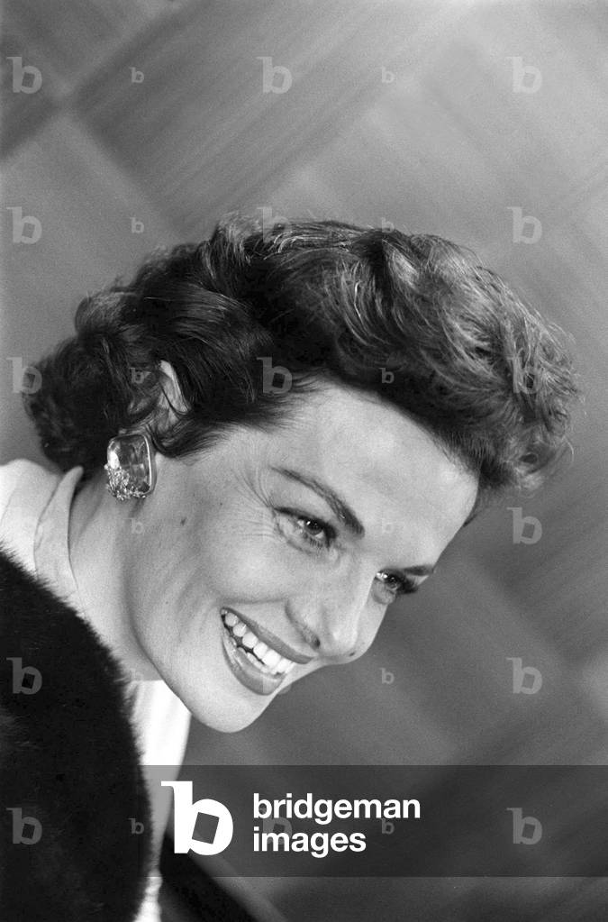 Jane Russell American Film actress September 1959 (b/w photo)