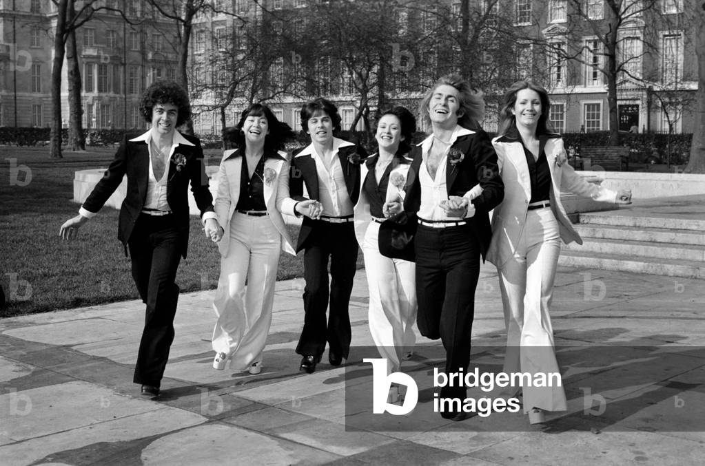 The Guys and Dolls pop group, February 1975