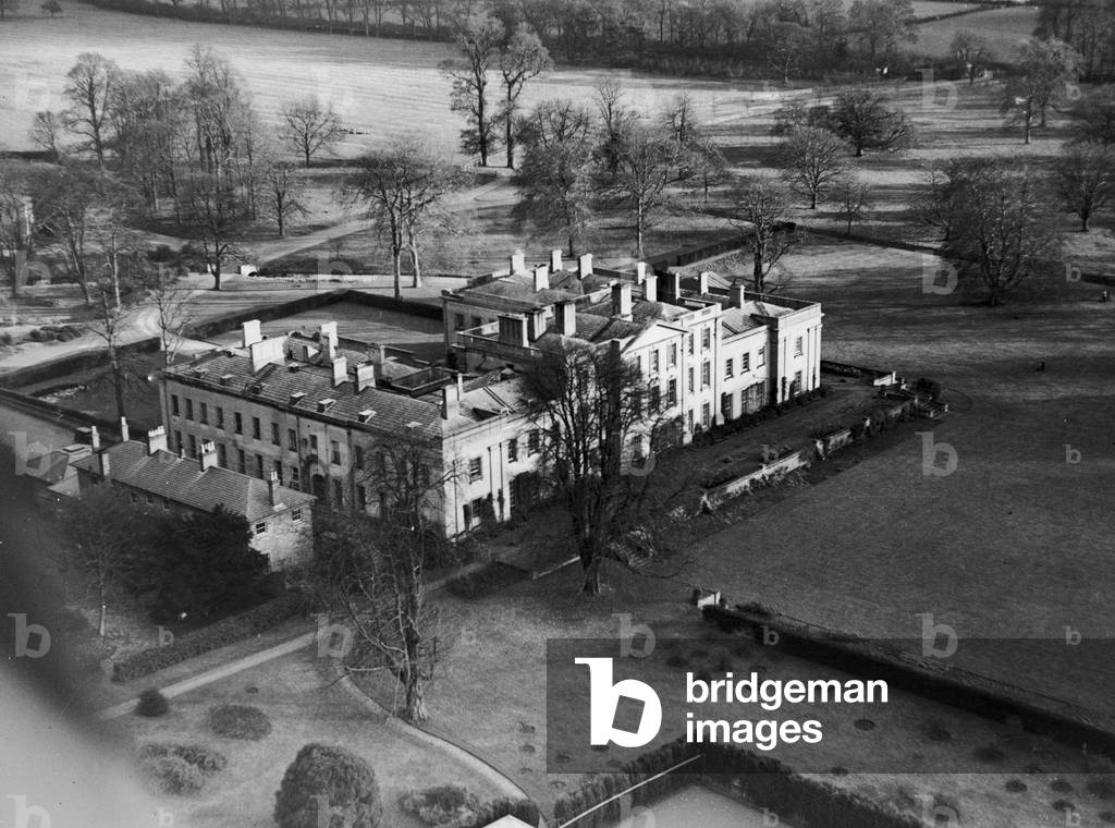 Himley Hall near Dudley 29th November 1934 (b/w photo)