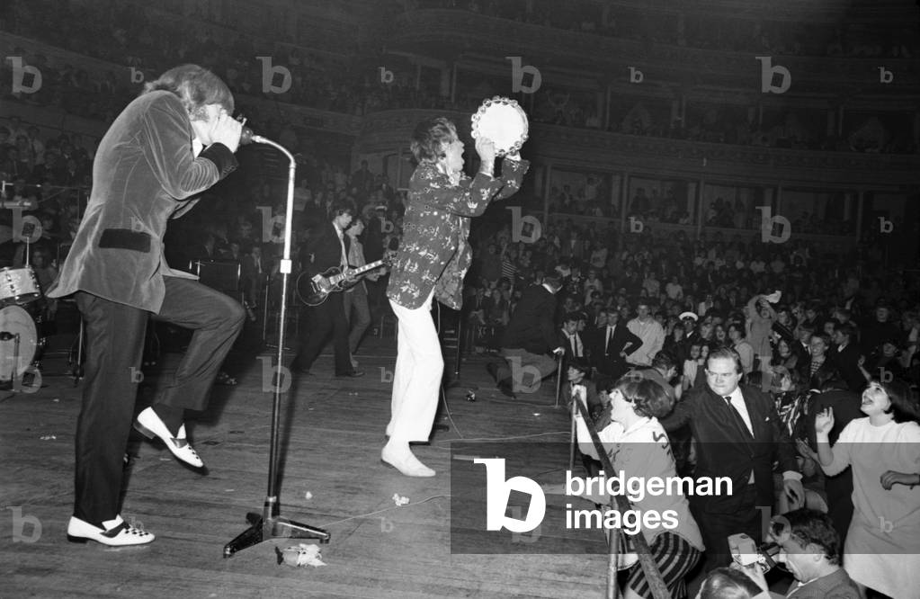 Rolling Stones Royal Albert Hall, London. 23 September 1966 during their tour with Ike & Tina Turner