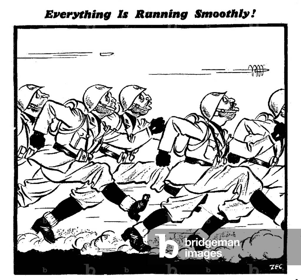Everything Is Running Smoothly! 29th November 1940 (b/w photo)