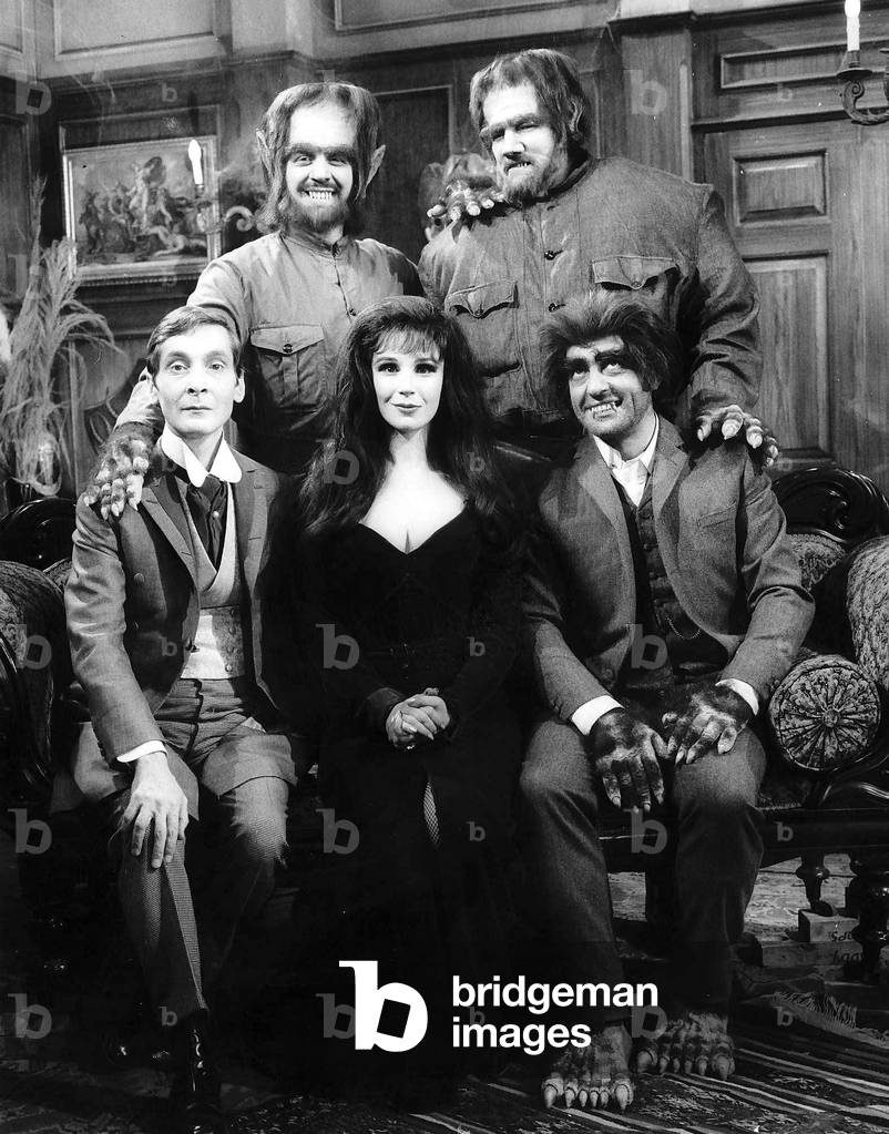 Fenella Fielding Actress in Munters style TV programme. 1966