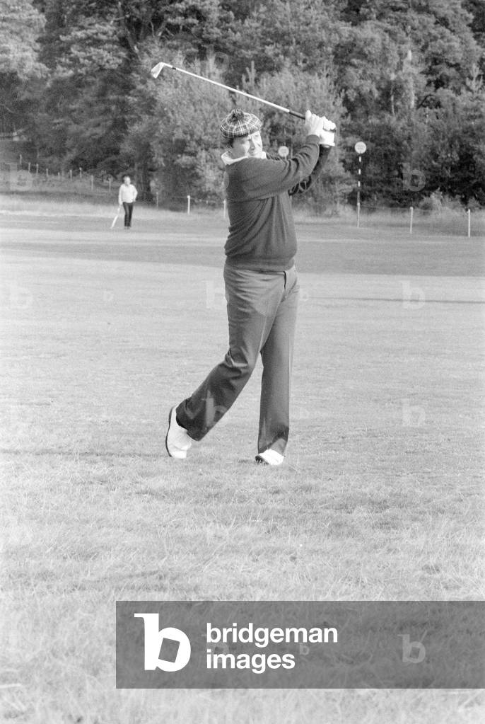 1977 Colgate World Match Play Championship, Wentworth Club, Virginia Water, 7th October 1977 (b/w photo)