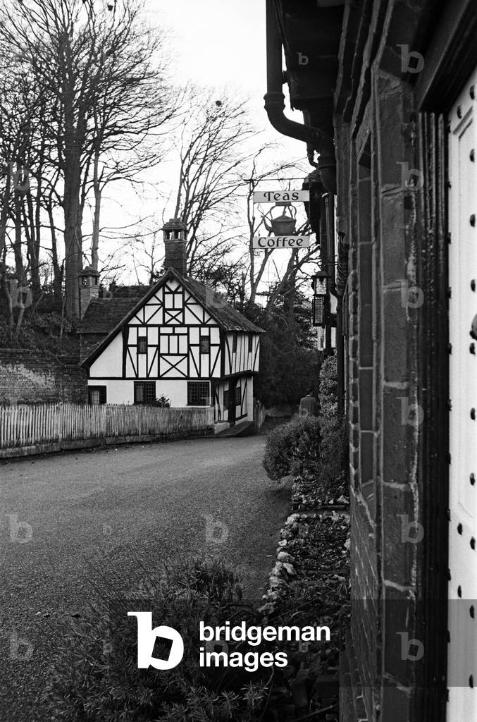 Village scenes in Chilham, Kent. 12th December 1961.