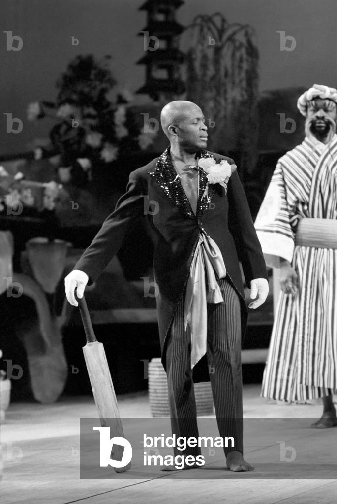 The Black Mikado, 7th March 1975 (b/w photo)