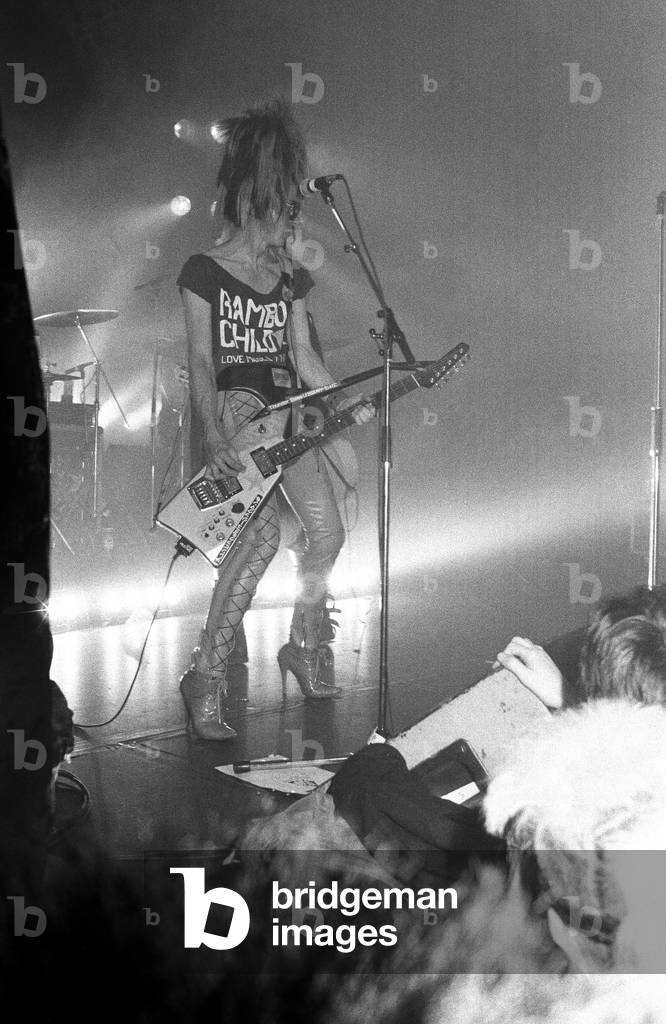 Sigue Sigue Sputnik in concert.
28th Feb 1986