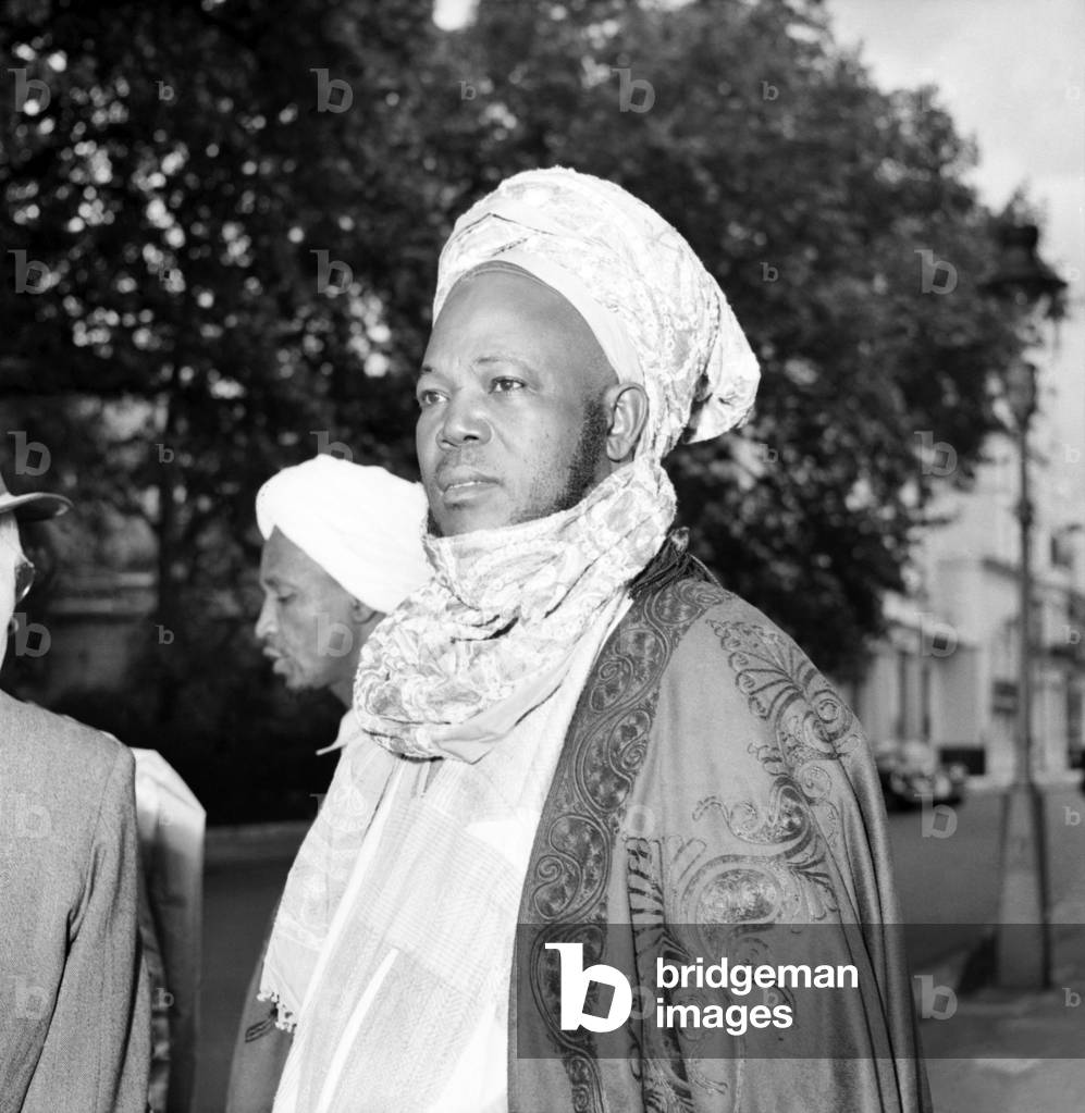 The Nigeria Constitution conference opened today at 10, Carlton House Terraco. Delegates from the various parts of Nigeria came to the conference in their picturesque African robes and a number of hats which would have graced windows of a west end milliners. July 1953
