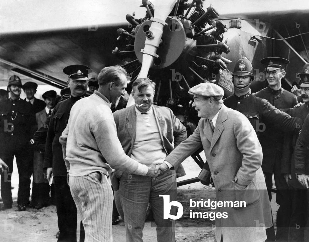 Atlantic Flight in Round-The-World Attempt
The monoplane 