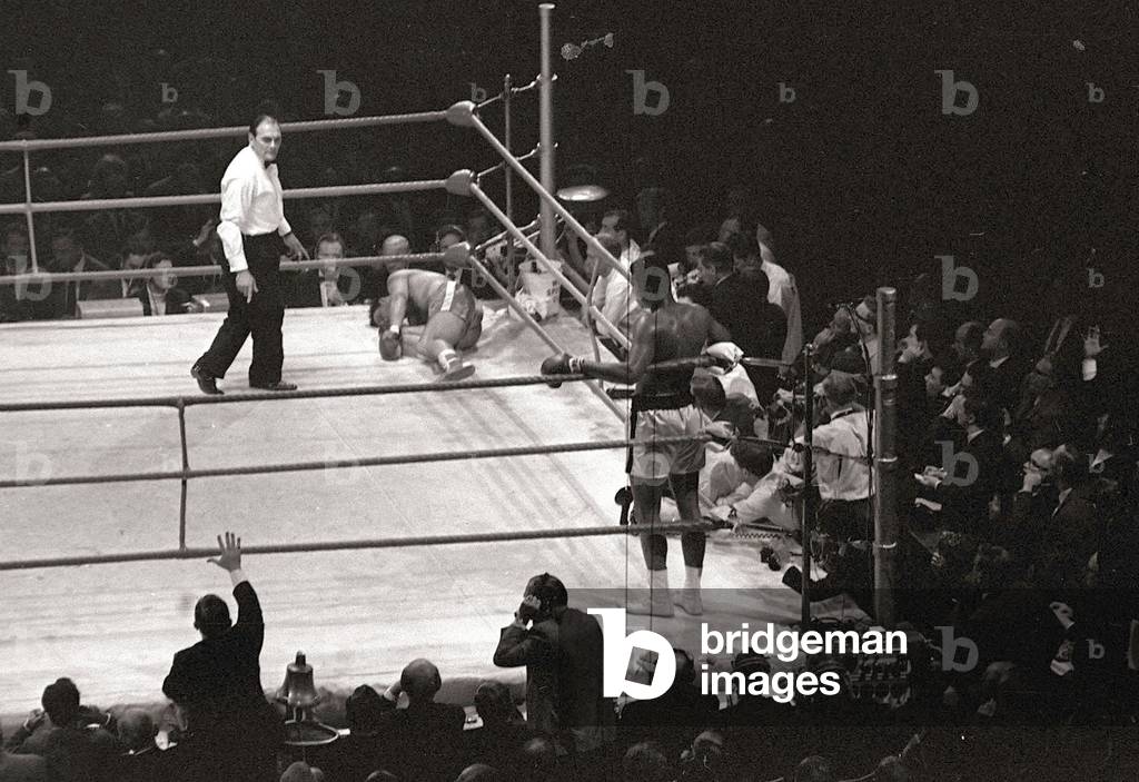 Cassius Clay August 1966
Title fight against Brian London