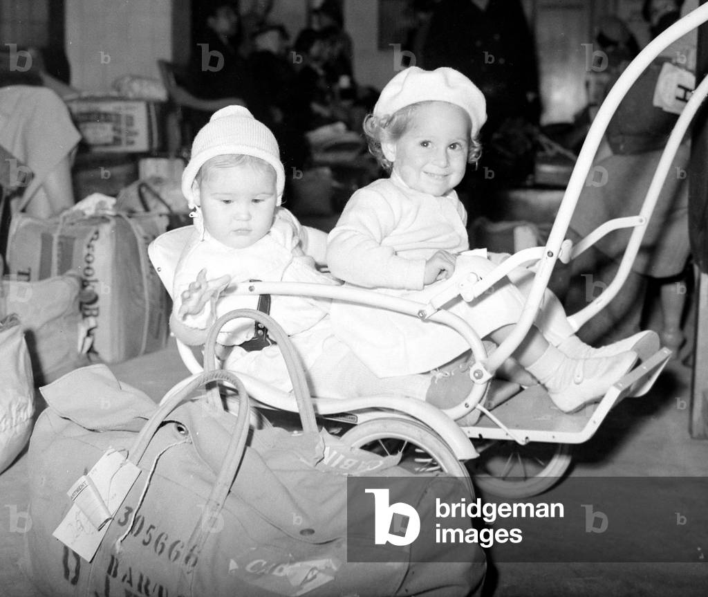 Families from Suez Canal Zone
circa 1951