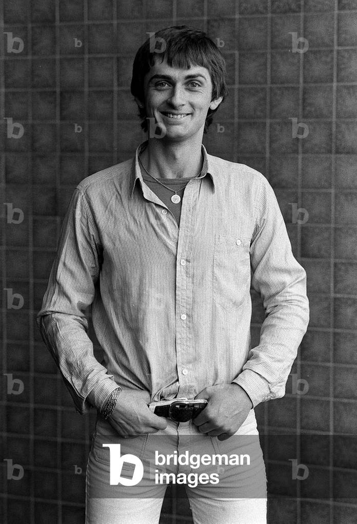 Mike Oldfield, musician and composer, 13th November 1978 (b/w photo)