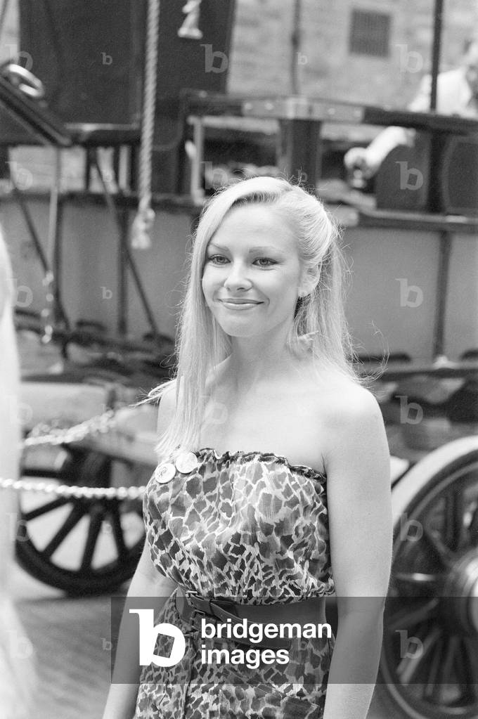 Pamela Stephenson, actress and comedian, BBC Autumn Schedule Photo-call, London, 13th July 1981.