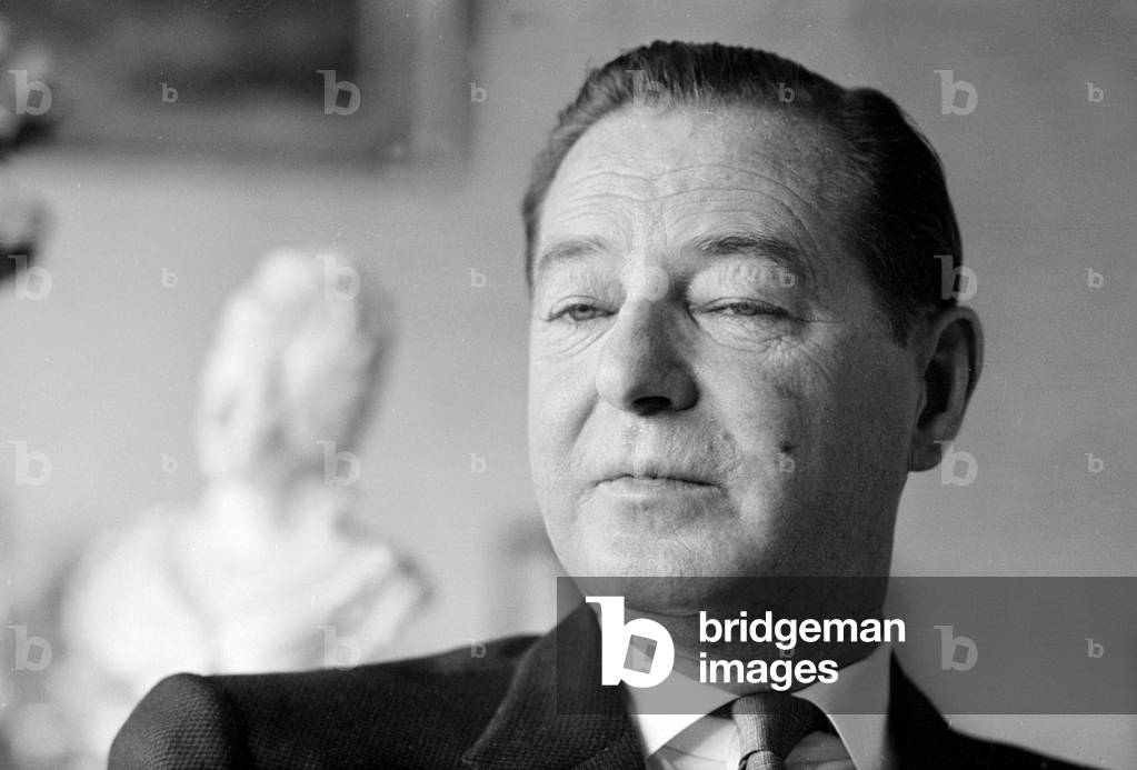 Screen Writer Sir Terence Rattigan, May 1964 (b/w photo)
