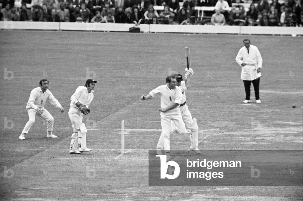 Australian tour of Great Britain for the Ashes. 23rd June 1972 (b/w photo)
