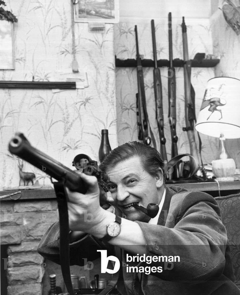 Derek 'Blaster' Bates, the comedian, singer and demolition expert
11th January 1968