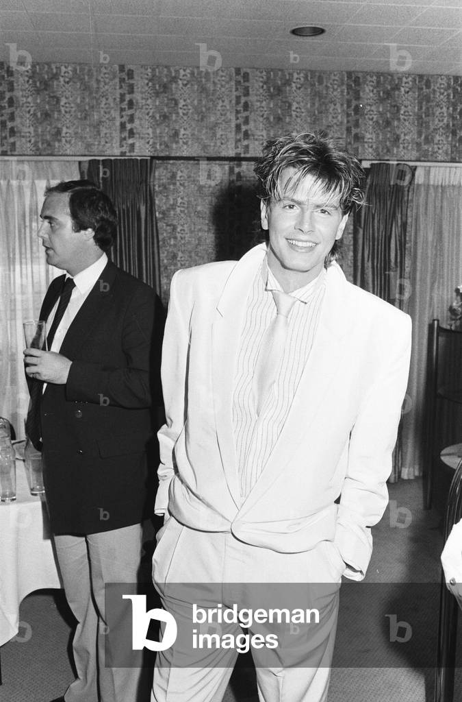 Duran Duran, Music Group, 20th July 1983 (b/w photo)