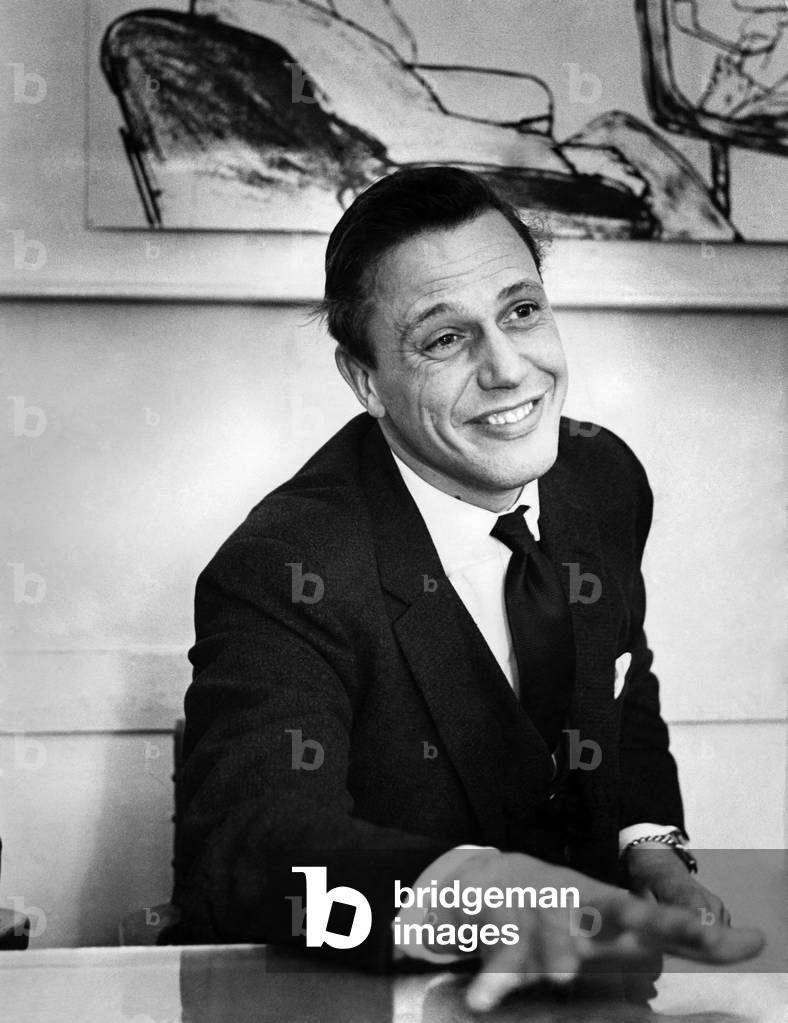 David Attenborough is to be the new controller of BBC2. These pictures were taken at a press conference at the BBC in Cavendish Place.