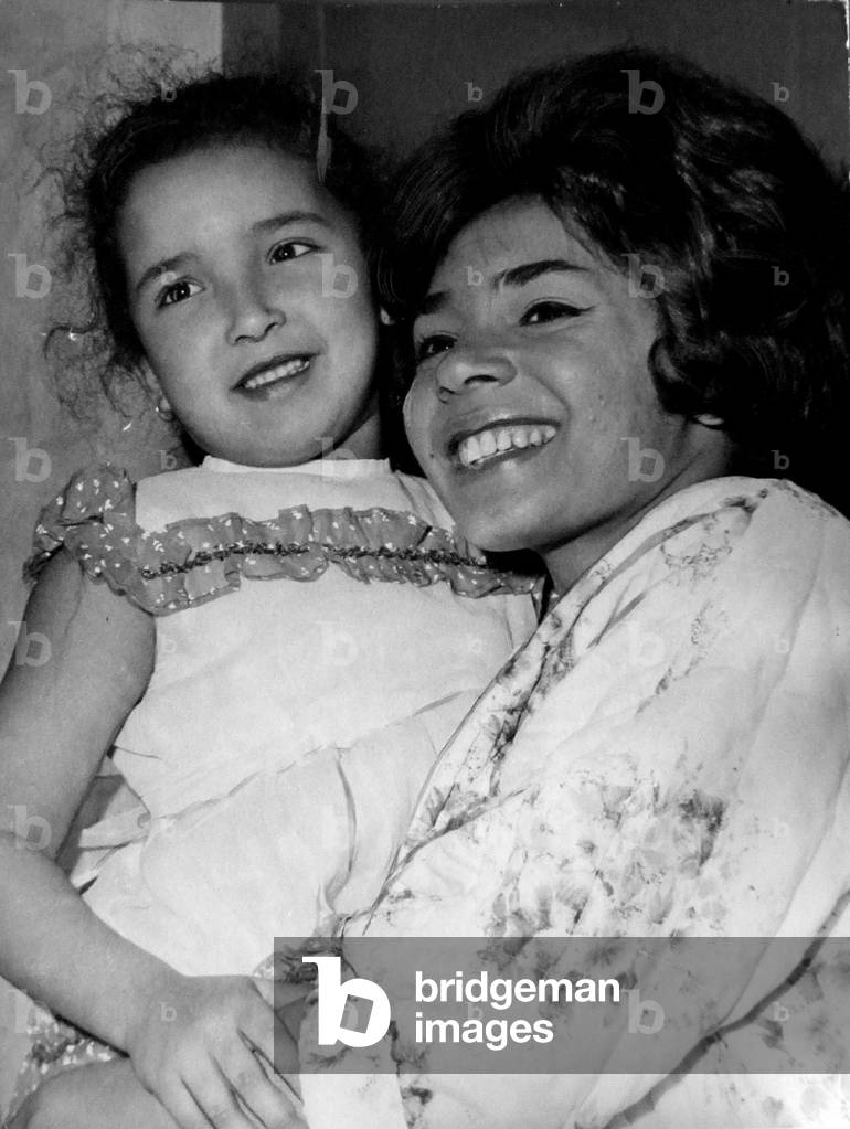 Cardiff born singer Shirley Bassey, November 1961