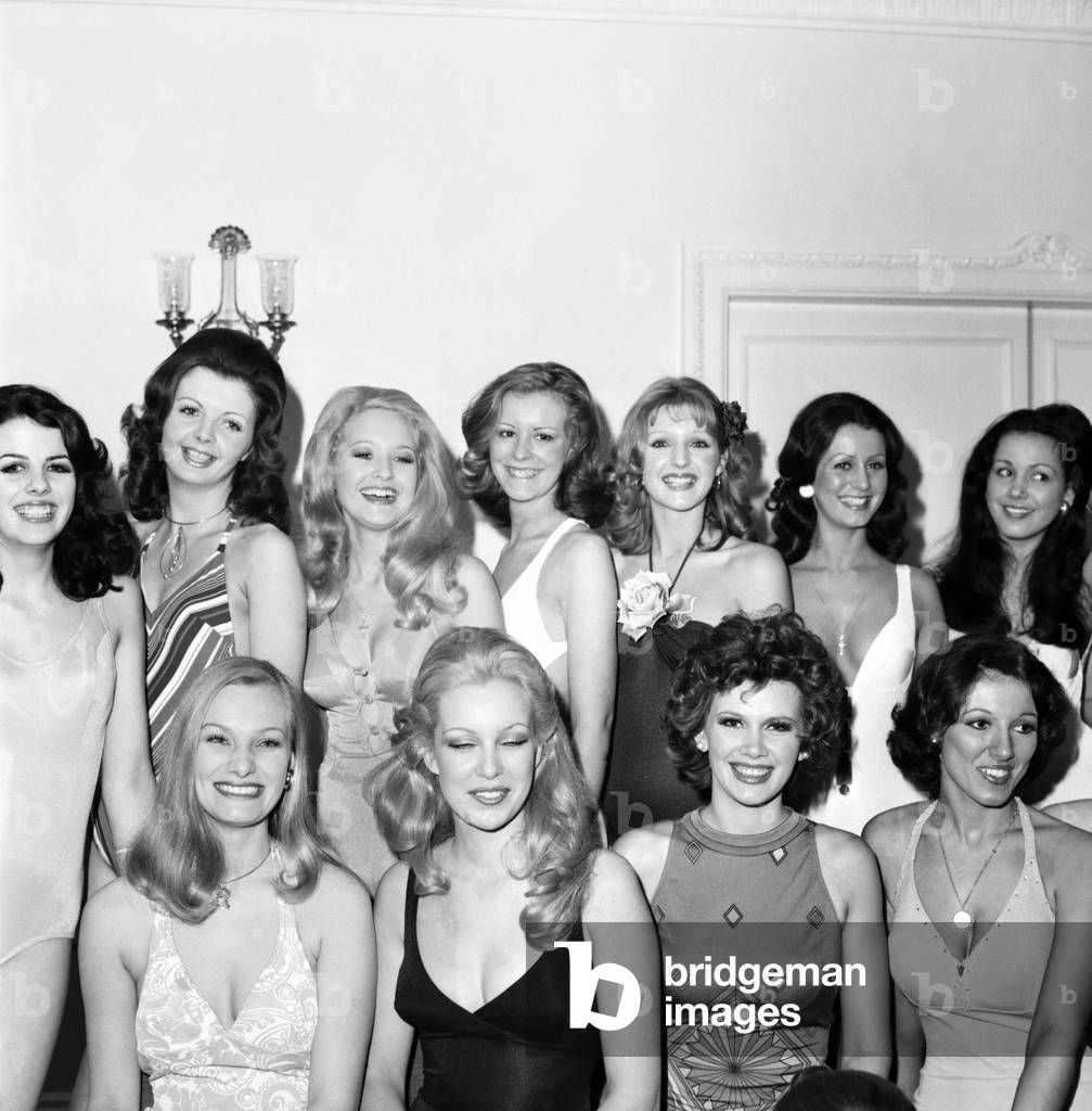 1975 Miss England Contest: The contestants who will take part in the 