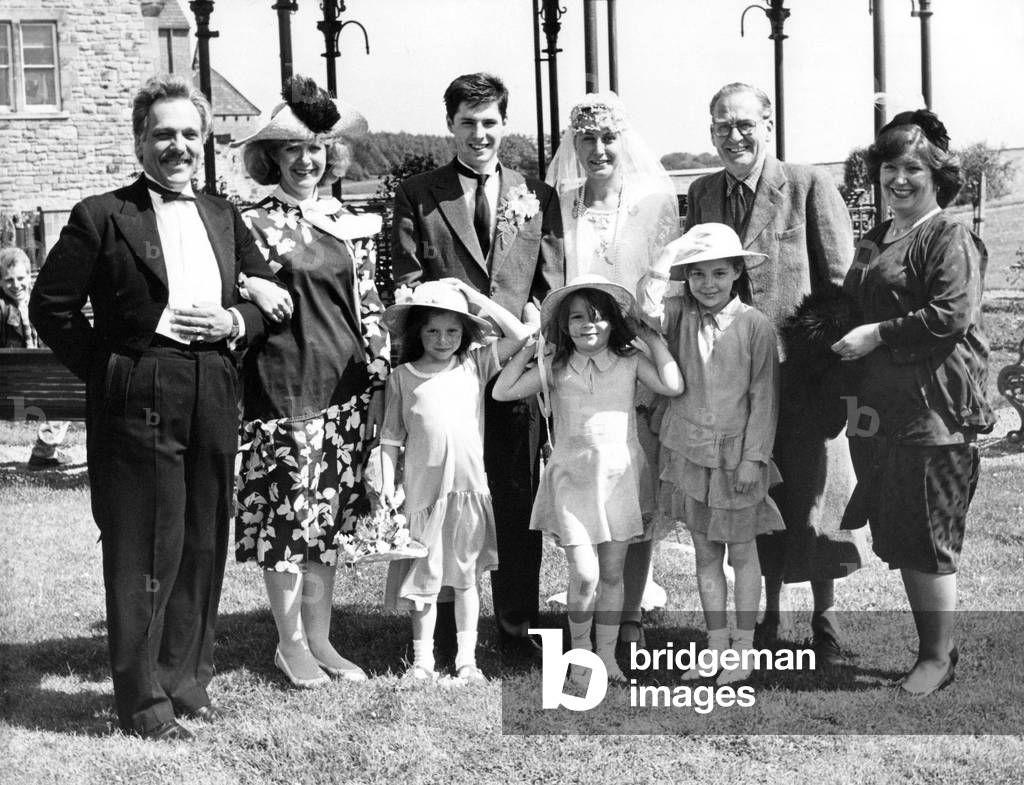 Workers at Beamish Open Air Museum put on their glad rags for a 1920s style wedding