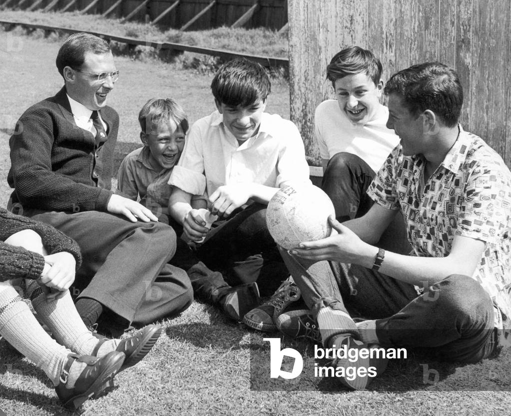 England cricketer Geoffrey Boycott relaxing in his home village.
17th May 1964.