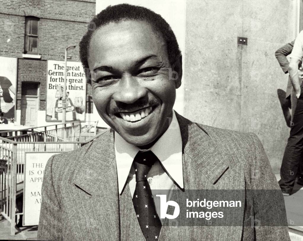 Norman Beaton Actor star of the TV Show Empire Road, 21/08/1979 (b/w photo)