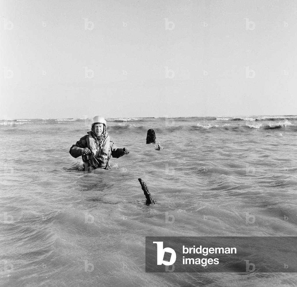 Master Navigator Colin Walsh, February 1964
