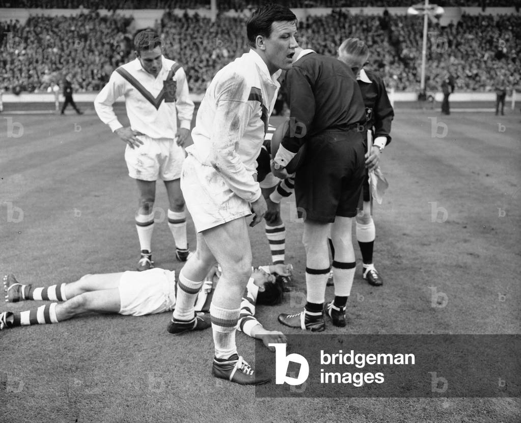 Rugby League Cup Final against Wakefield Trinity at Wembley 11th May 1963