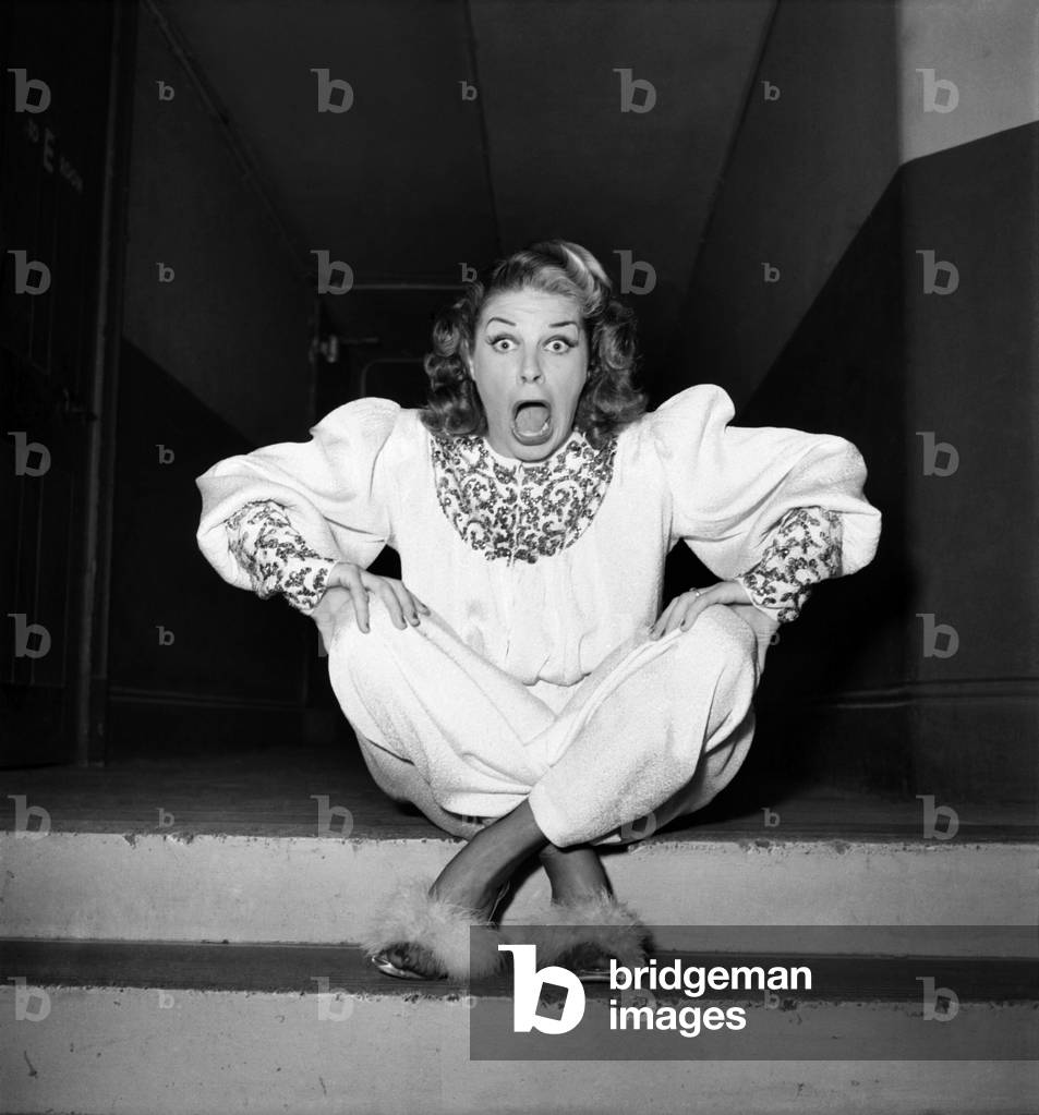 Actress Martha Raye. April 1948 O12447