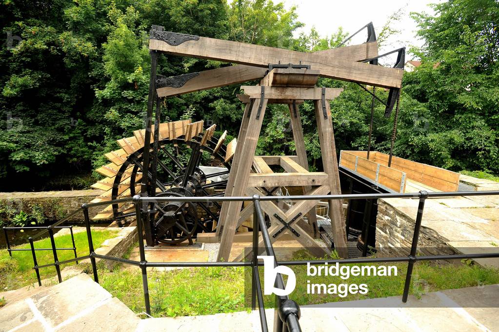 The Melingriffith Water Pump at Whitchurch, Cardiff which is being officially opened, July 2011 (photo)