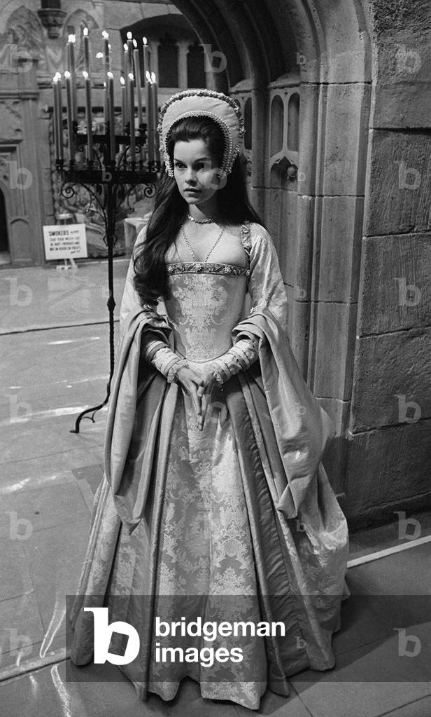 Actress Genevieve Bujold in the film Anne of a Thousand Days 1969 (b/w photo)