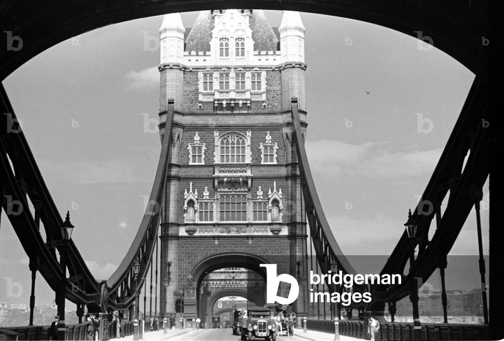 Tower Bridge, London. August 1939