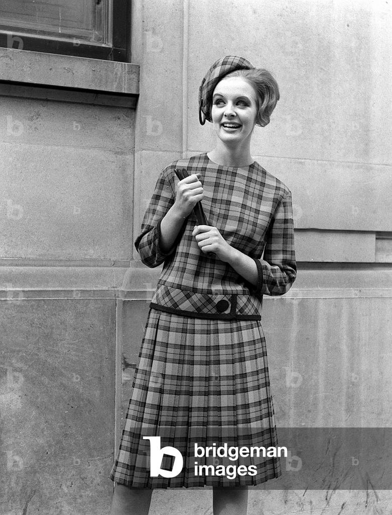 Digby Morton Autumn Collection, 1962 (b/w photo)