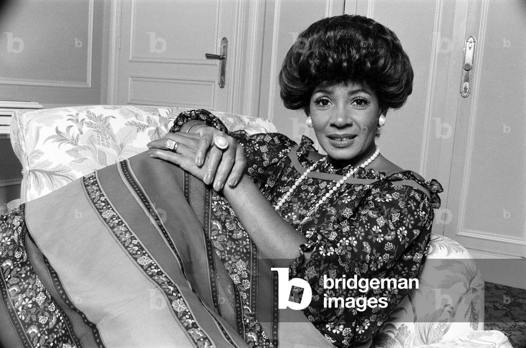 Shirley Bassey in Monte Carlo, August 1977.