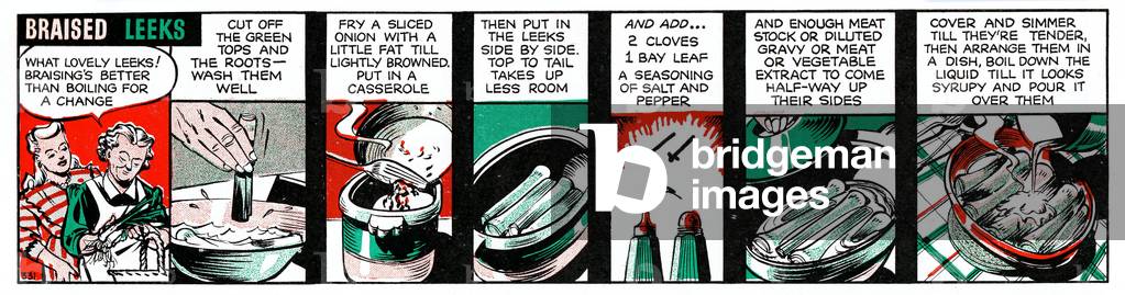 Patsy's Cookery Strip, c. 1946