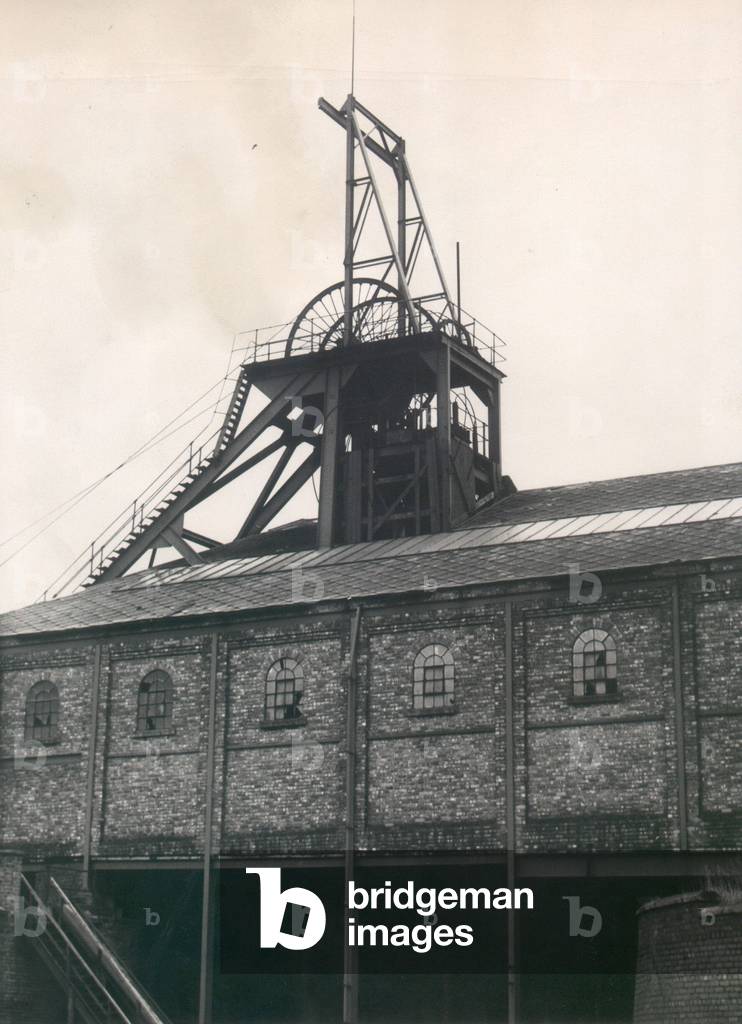 Pithead gear at Craghead Colliery, October 1963.