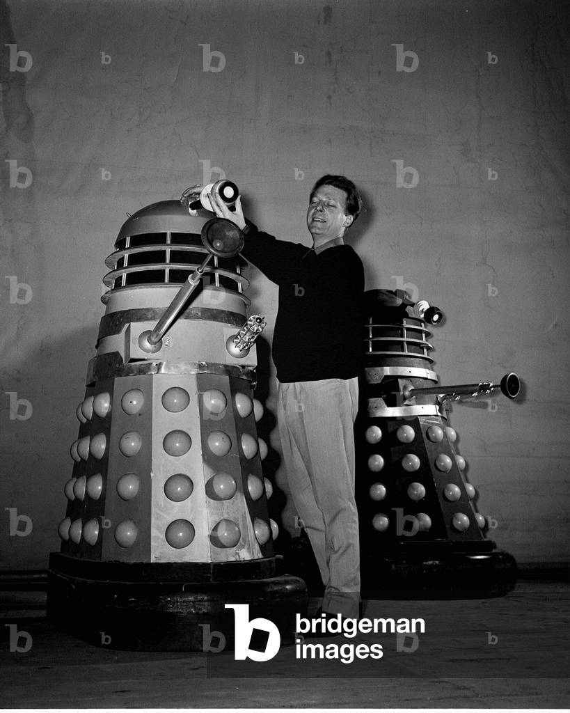 Raymond Cusick With Daleks December 1964